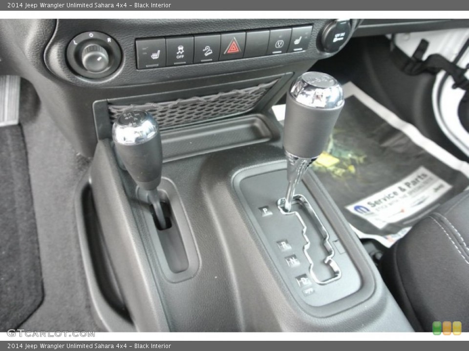 Black Interior Transmission for the 2014 Jeep Wrangler Unlimited Sahara 4x4 #85029553