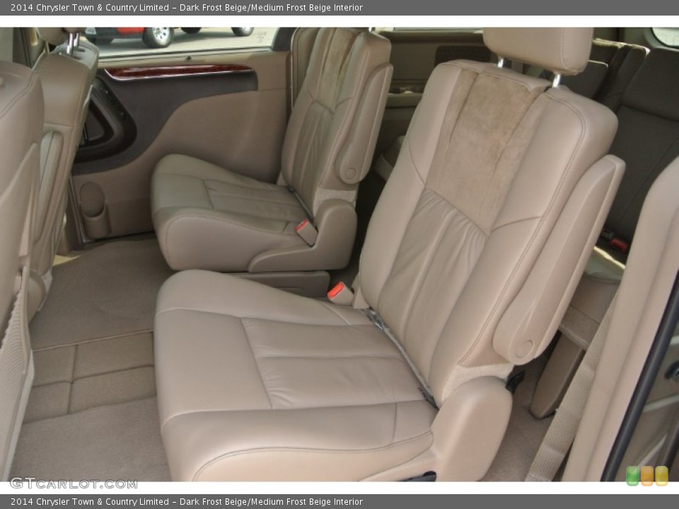 Dark Frost Beige/Medium Frost Beige Interior Rear Seat for the 2014 Chrysler Town & Country Limited #85030168
