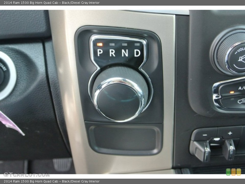 Black/Diesel Gray Interior Transmission for the 2014 Ram 1500 Big Horn Quad Cab #85031086