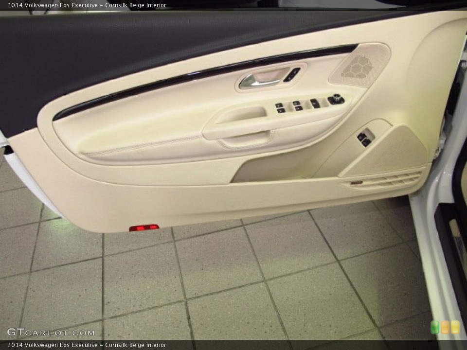Cornsilk Beige Interior Door Panel for the 2014 Volkswagen Eos Executive #85034194
