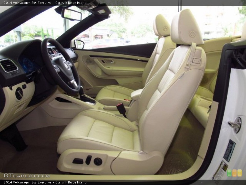 Cornsilk Beige Interior Photo for the 2014 Volkswagen Eos Executive #85034215