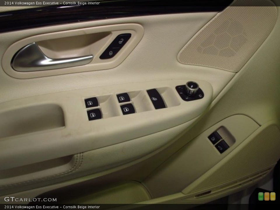 Cornsilk Beige Interior Controls for the 2014 Volkswagen Eos Executive #85034302