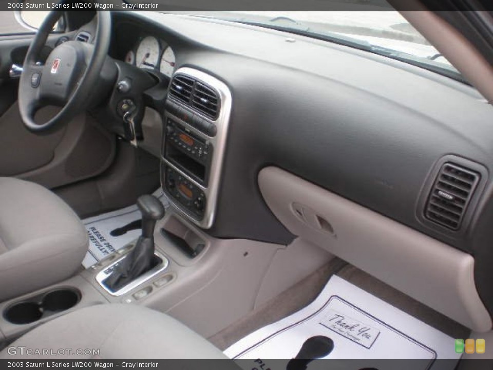 Gray Interior Dashboard for the 2003 Saturn L Series LW200 Wagon #85034716