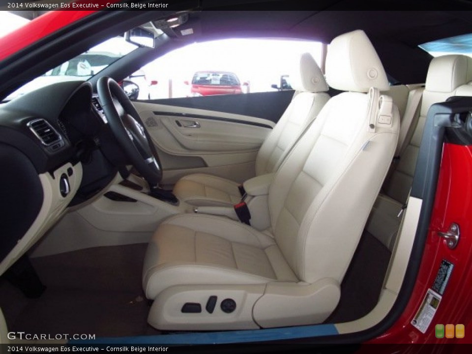 Cornsilk Beige Interior Photo for the 2014 Volkswagen Eos Executive #85034725