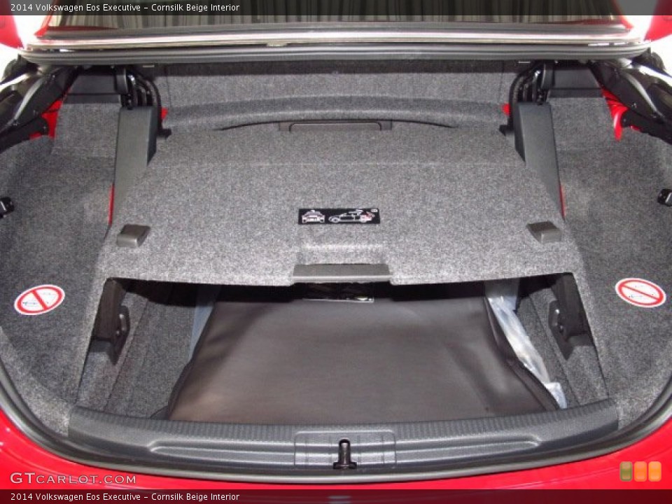 Cornsilk Beige Interior Trunk for the 2014 Volkswagen Eos Executive #85034767