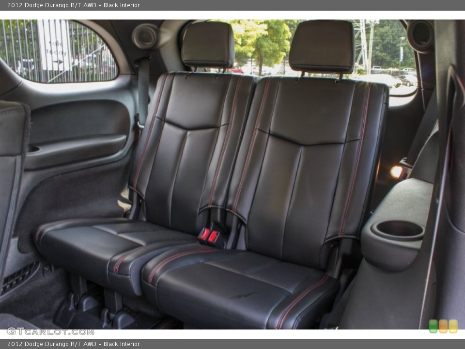 Black Interior Rear Seat for the 2012 Dodge Durango R/T AWD #85034845