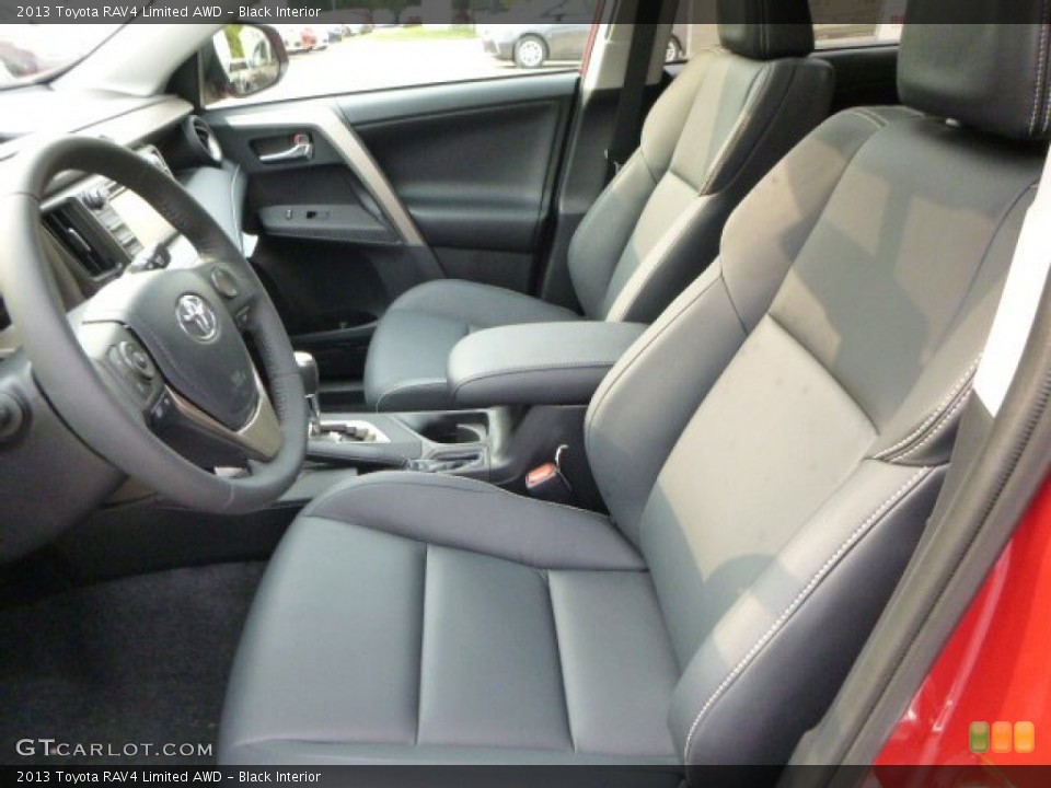 Black Interior Photo for the 2013 Toyota RAV4 Limited AWD #85035829