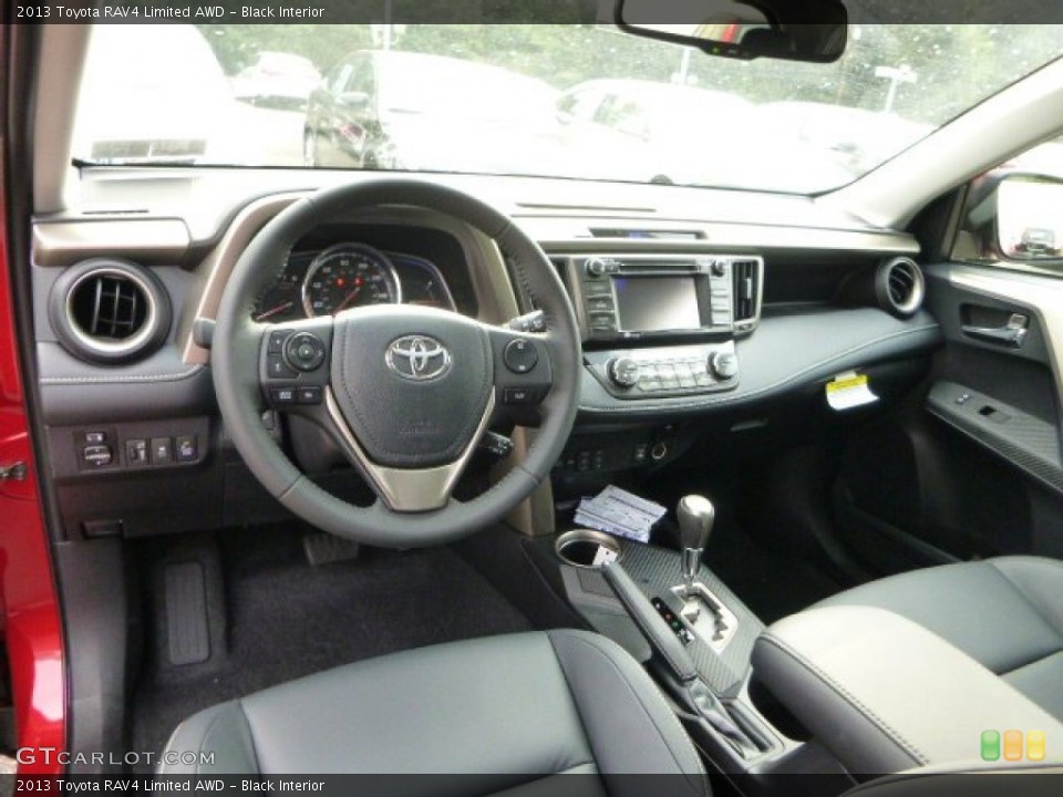 Black 2013 Toyota RAV4 Interiors