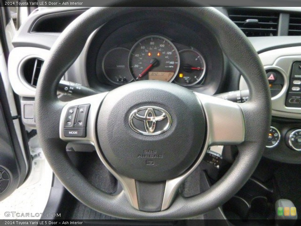 Ash Interior Steering Wheel for the 2014 Toyota Yaris LE 5 Door #85036921