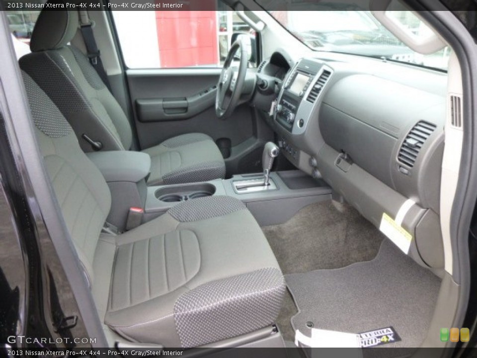 Pro-4X Gray/Steel Interior Photo for the 2013 Nissan Xterra Pro-4X 4x4 #85038898