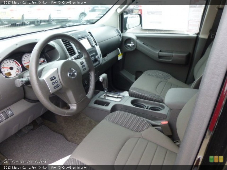 Pro-4X Gray/Steel Interior Prime Interior for the 2013 Nissan Xterra Pro-4X 4x4 #85039036