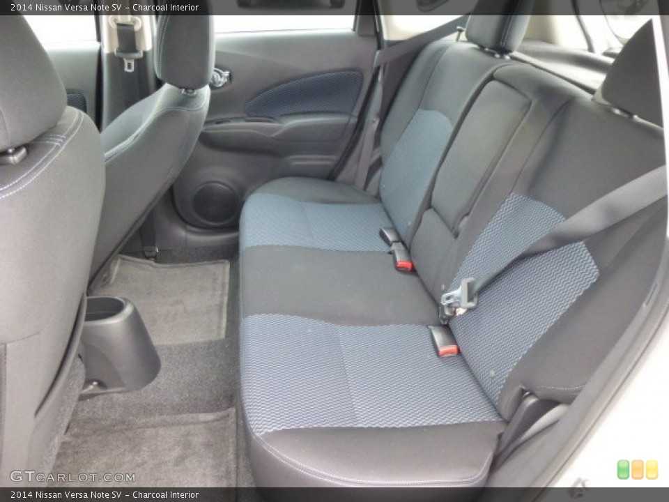 Charcoal Interior Rear Seat for the 2014 Nissan Versa Note SV #85039881