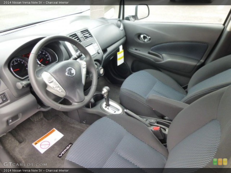 Charcoal 2014 Nissan Versa Note Interiors