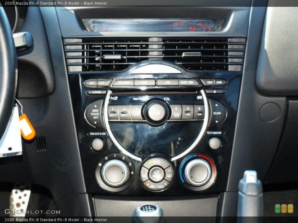 Black Interior Controls for the 2005 Mazda RX-8  #85044028