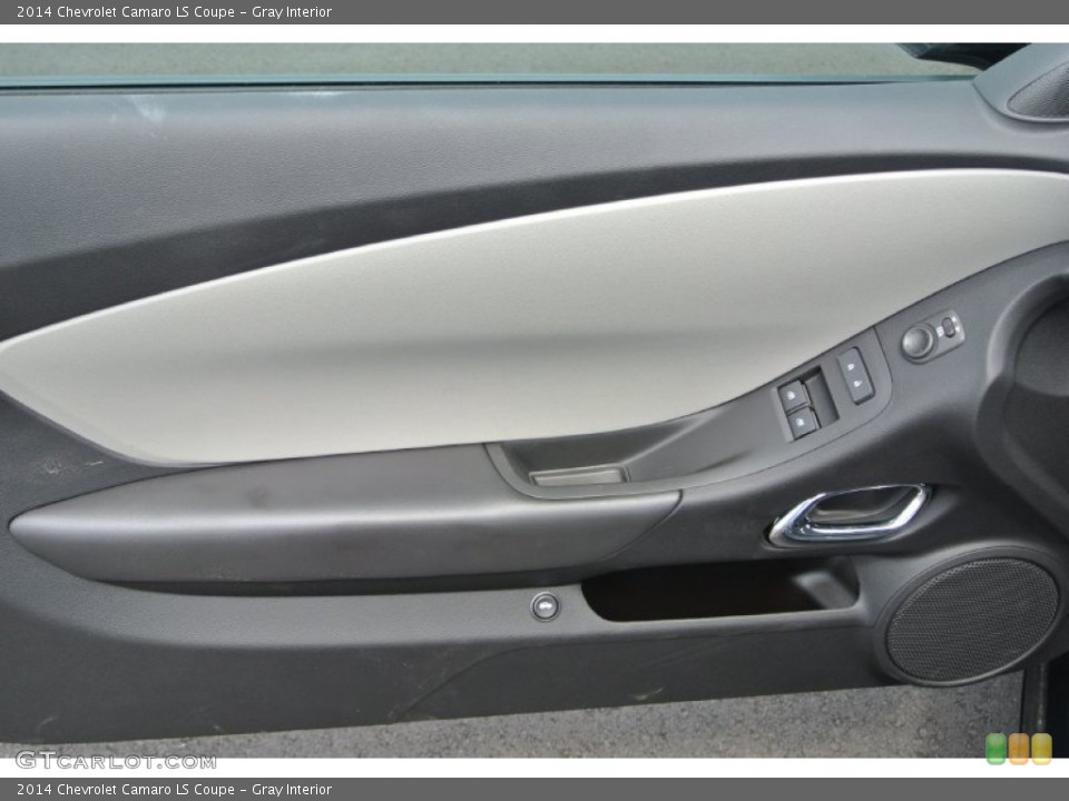 Gray Interior Door Panel for the 2014 Chevrolet Camaro LS Coupe #85044472
