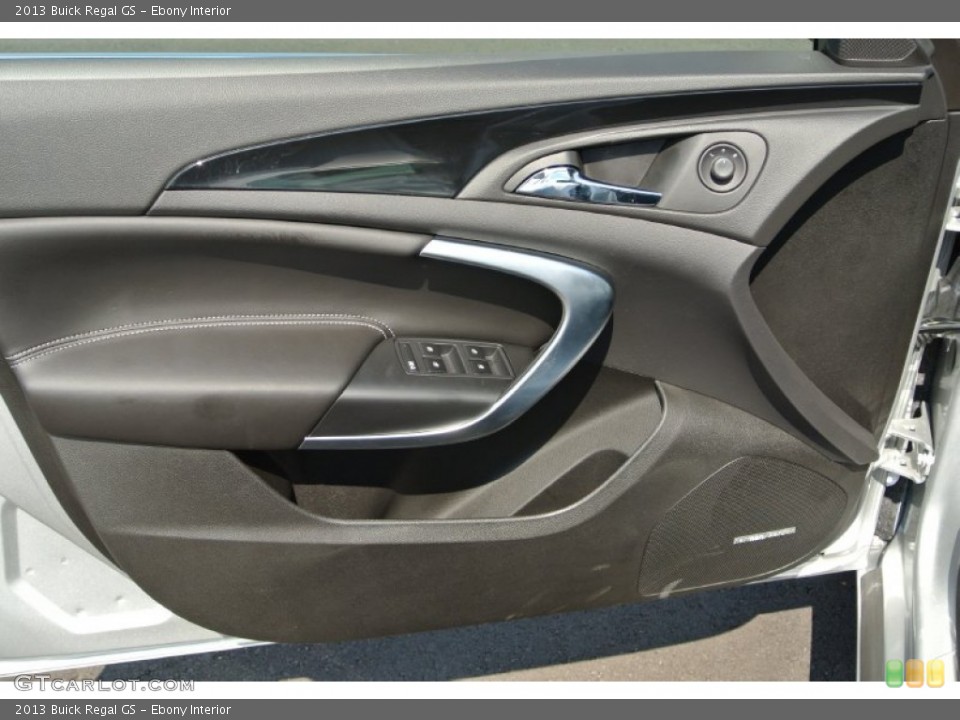 Ebony Interior Door Panel for the 2013 Buick Regal GS #85044874