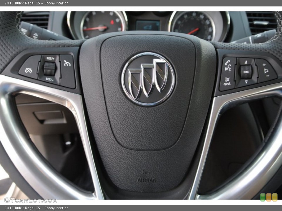 Ebony Interior Controls for the 2013 Buick Regal GS #85045024