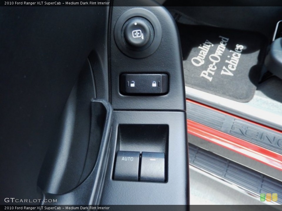 Medium Dark Flint Interior Controls for the 2010 Ford Ranger XLT SuperCab #85046359