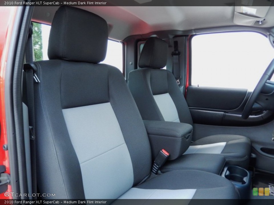 Medium Dark Flint Interior Front Seat for the 2010 Ford Ranger XLT SuperCab #85046446