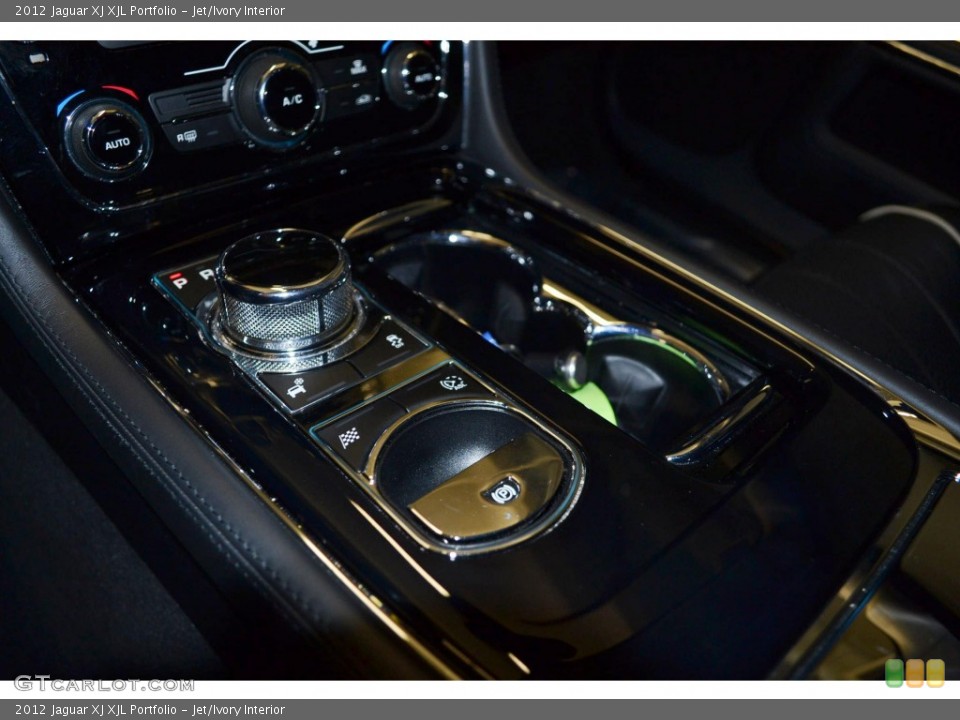 Jet/Ivory Interior Transmission for the 2012 Jaguar XJ XJL Portfolio #85047127