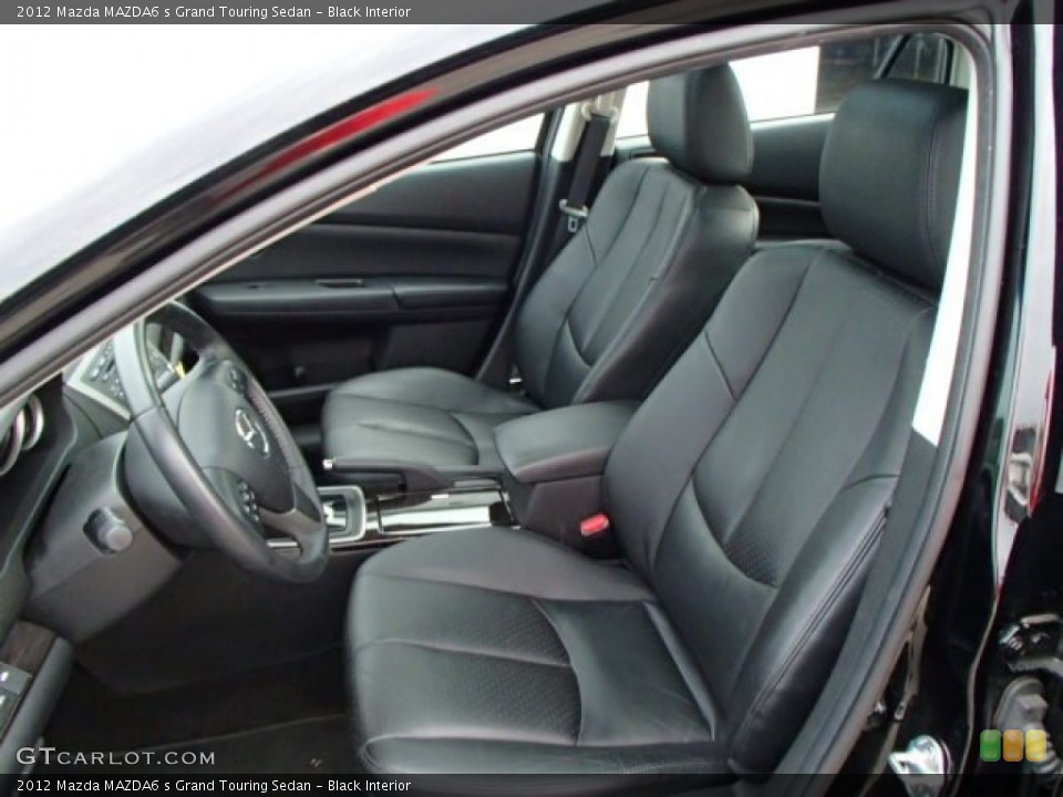 Black Interior Photo for the 2012 Mazda MAZDA6 s Grand Touring Sedan #85048900