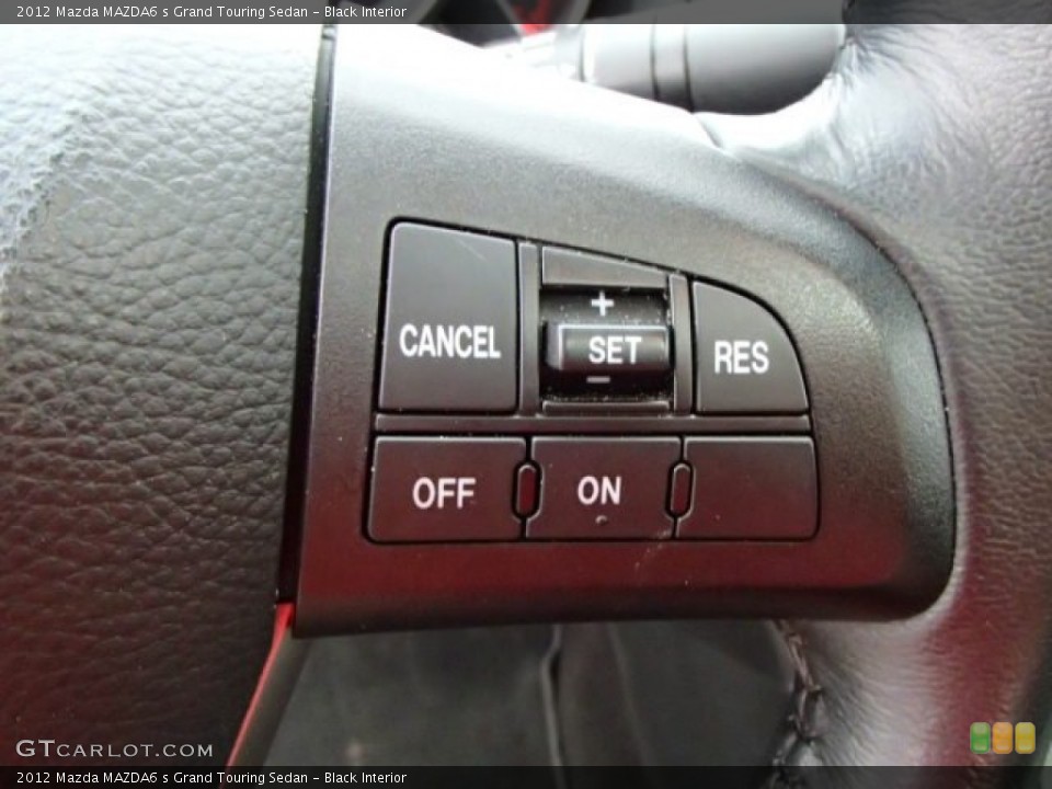 Black Interior Controls for the 2012 Mazda MAZDA6 s Grand Touring Sedan #85049137