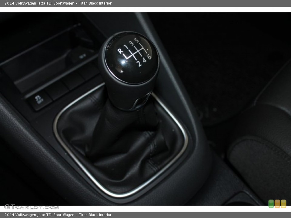 Titan Black Interior Transmission for the 2014 Volkswagen Jetta TDI SportWagen #85051486