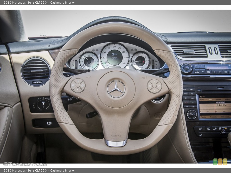 Cashmere Interior Steering Wheel for the 2010 Mercedes-Benz CLS 550 #85051957