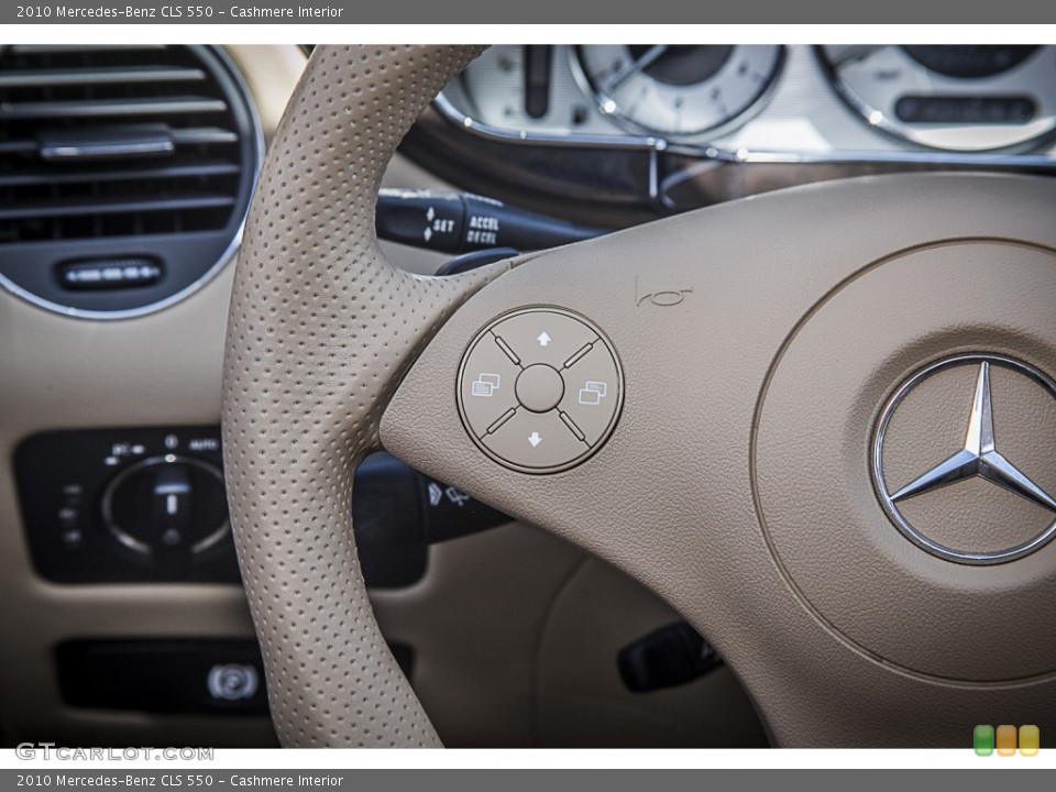 Cashmere Interior Controls for the 2010 Mercedes-Benz CLS 550 #85052056