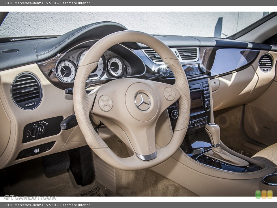 Cashmere Interior Dashboard for the 2010 Mercedes-Benz CLS 550 #85052104