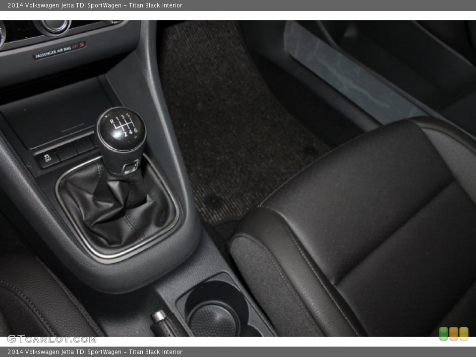 Titan Black Interior Transmission for the 2014 Volkswagen Jetta TDI SportWagen #85057030
