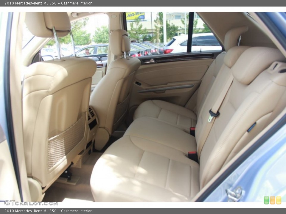 Cashmere Interior Rear Seat for the 2010 Mercedes-Benz ML 350 #85057288