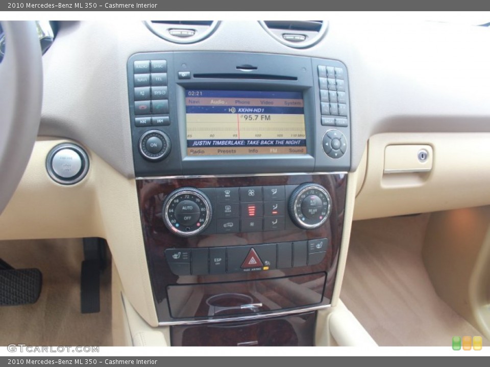 Cashmere Interior Controls for the 2010 Mercedes-Benz ML 350 #85057525