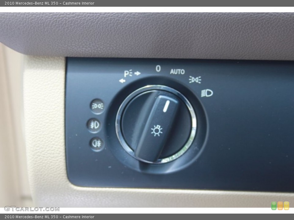 Cashmere Interior Controls for the 2010 Mercedes-Benz ML 350 #85057639