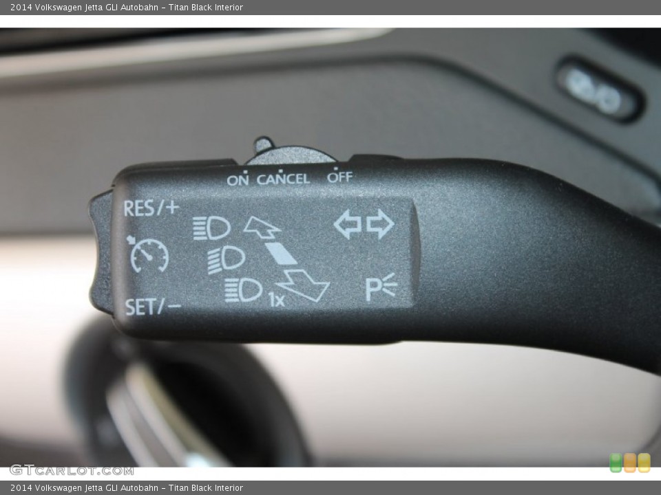 Titan Black Interior Controls for the 2014 Volkswagen Jetta GLI Autobahn #85060096