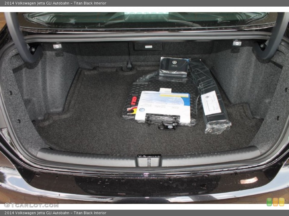 Titan Black Interior Trunk for the 2014 Volkswagen Jetta GLI Autobahn #85060165