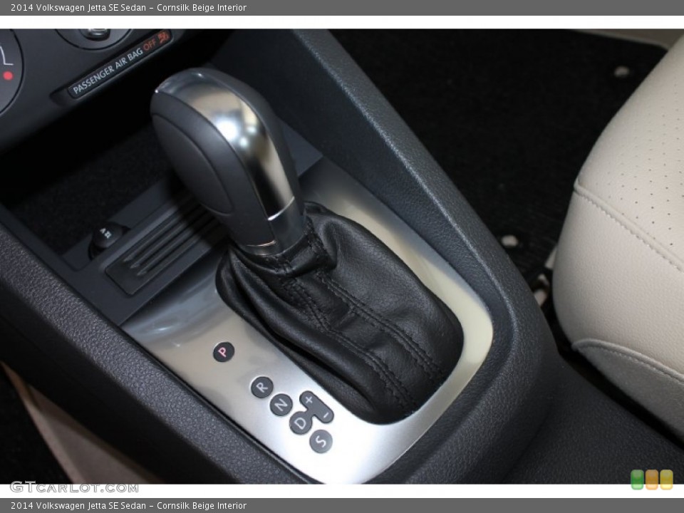 Cornsilk Beige Interior Transmission for the 2014 Volkswagen Jetta SE Sedan #85060594