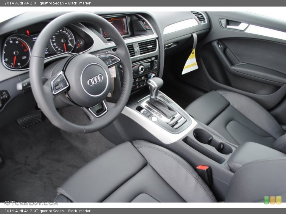 Black Interior Photo for the 2014 Audi A4 2.0T quattro Sedan #85070522