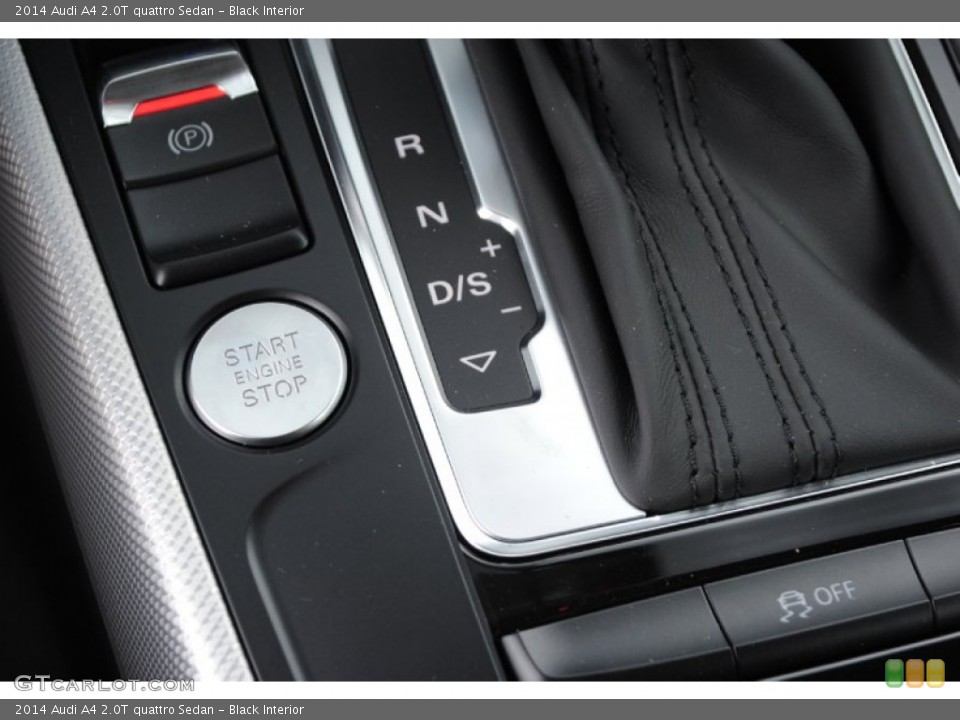 Black Interior Controls for the 2014 Audi A4 2.0T quattro Sedan #85070720
