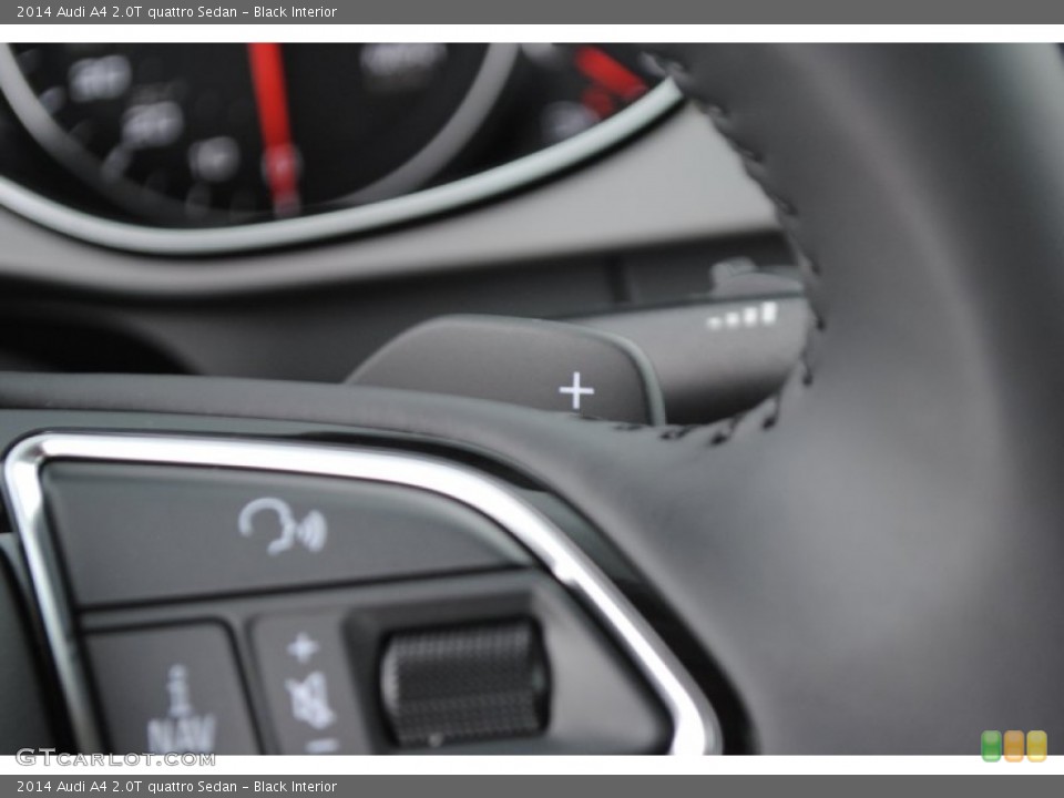 Black Interior Controls for the 2014 Audi A4 2.0T quattro Sedan #85070786