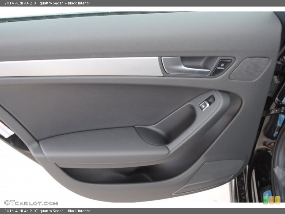 Black Interior Door Panel for the 2014 Audi A4 2.0T quattro Sedan #85070810