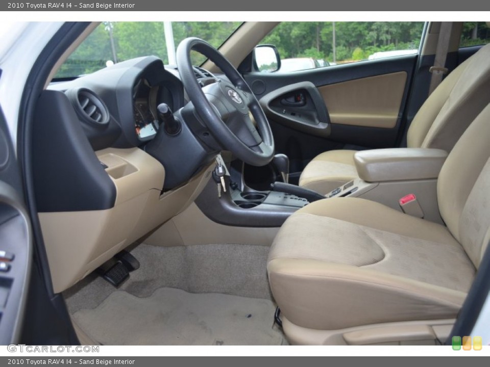 Sand Beige Interior Photo for the 2010 Toyota RAV4 I4 #85071605