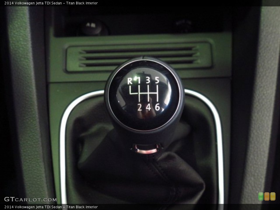 Titan Black Interior Transmission for the 2014 Volkswagen Jetta TDI Sedan #85071956
