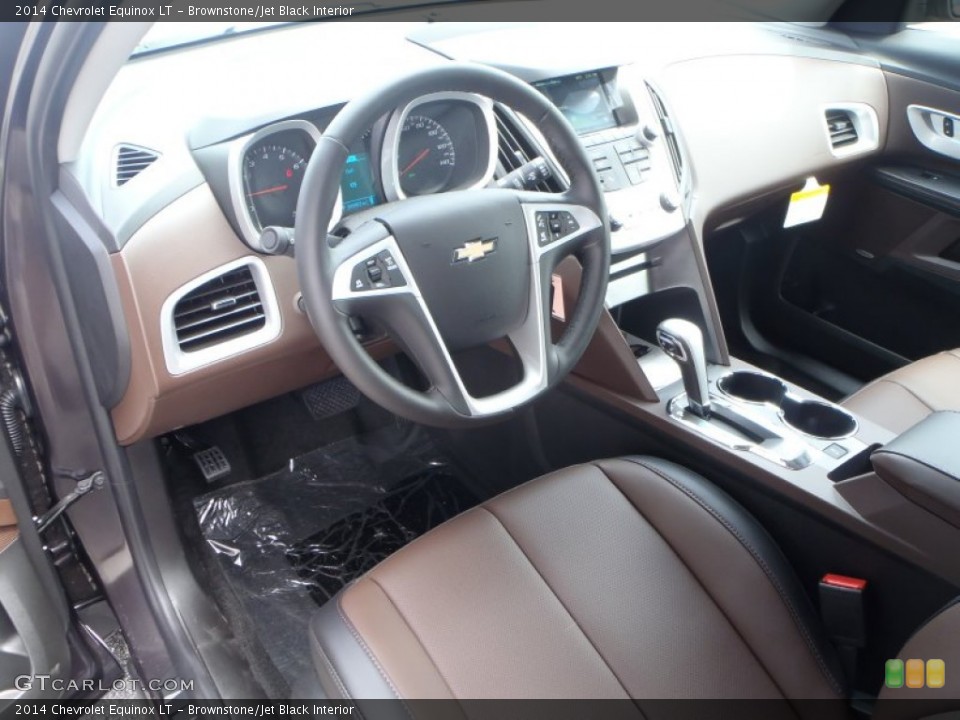Brownstone/Jet Black 2014 Chevrolet Equinox Interiors