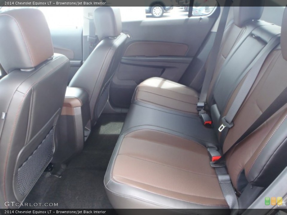 Brownstone/Jet Black Interior Rear Seat for the 2014 Chevrolet Equinox LT #85073192