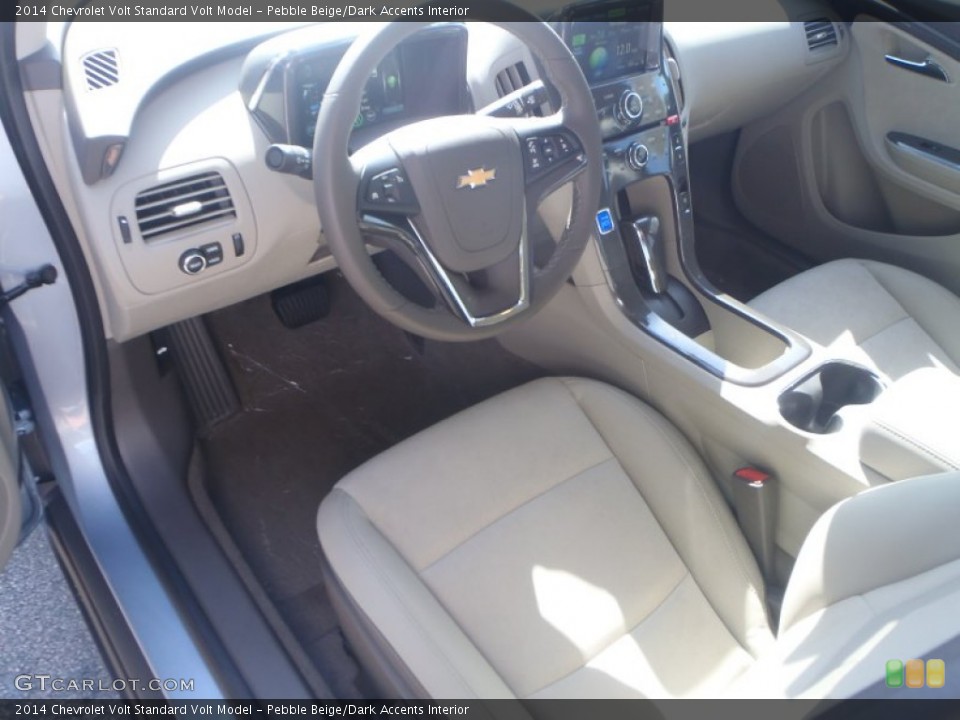 Pebble Beige/Dark Accents Interior Prime Interior for the 2014 Chevrolet Volt  #85074044