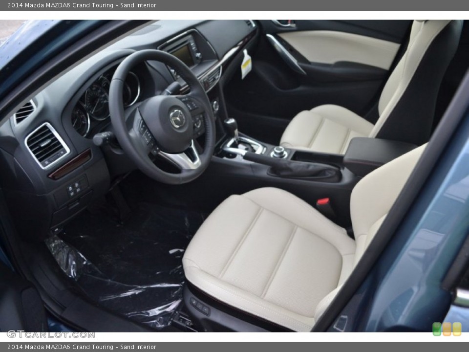 Sand Interior Front Seat for the 2014 Mazda MAZDA6 Grand Touring #85074090
