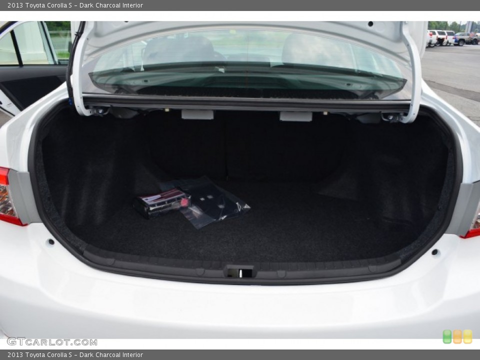 Dark Charcoal Interior Trunk for the 2013 Toyota Corolla S #85074782