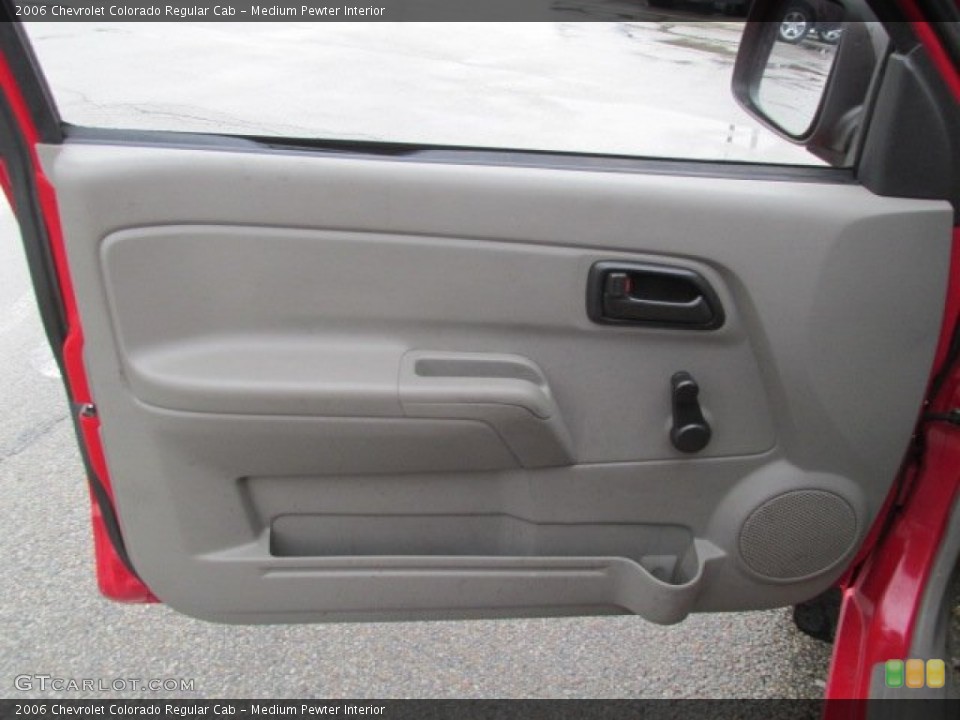 Medium Pewter Interior Door Panel for the 2006 Chevrolet Colorado Regular Cab #85075991