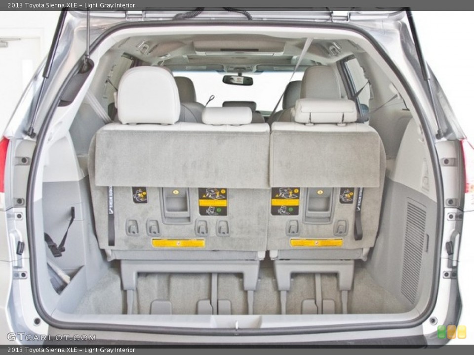 Light Gray Interior Trunk for the 2013 Toyota Sienna XLE #85076234
